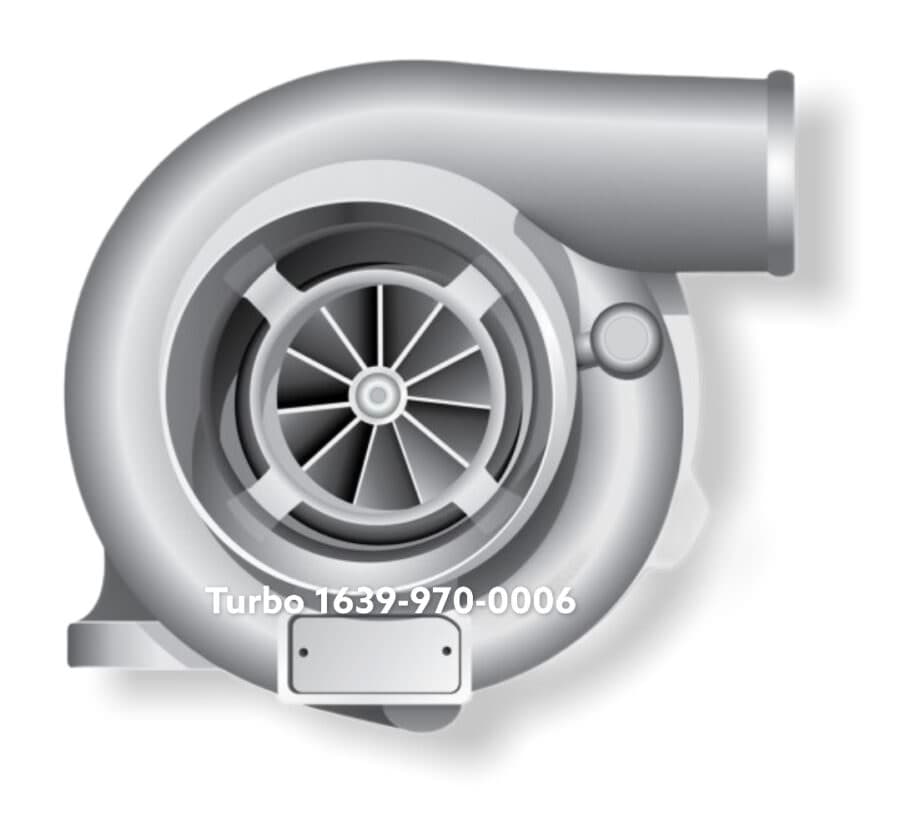 Turbolader BorgWarner B0BG 1639-970-0006 neu für Ford Passenger Car