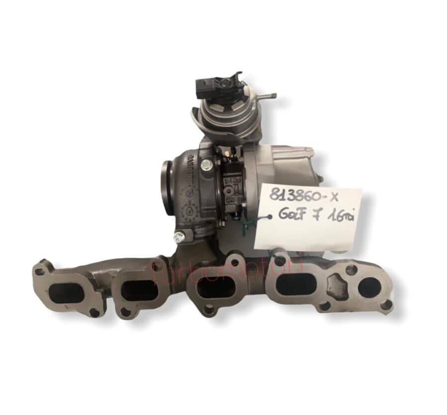 Turbina 813860 rigenerata per Audi A3 / SEAT Leon / Škoda Octavia