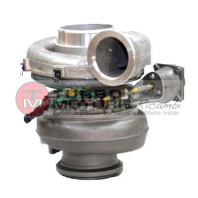 Turbina Garrett GTA4502V 758204-0007 rigenerata per Detroit Highway Truck 14 Diesel
