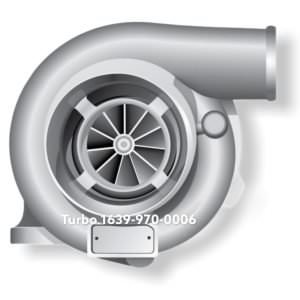 Turbo 1639-970-0006/ 1639-970-0000/ 1639-970-0003 Borg Warner B0BG for Ford OEM Code: DS7G6K682DB / DS7G6K682EA / F1FG6K682AA