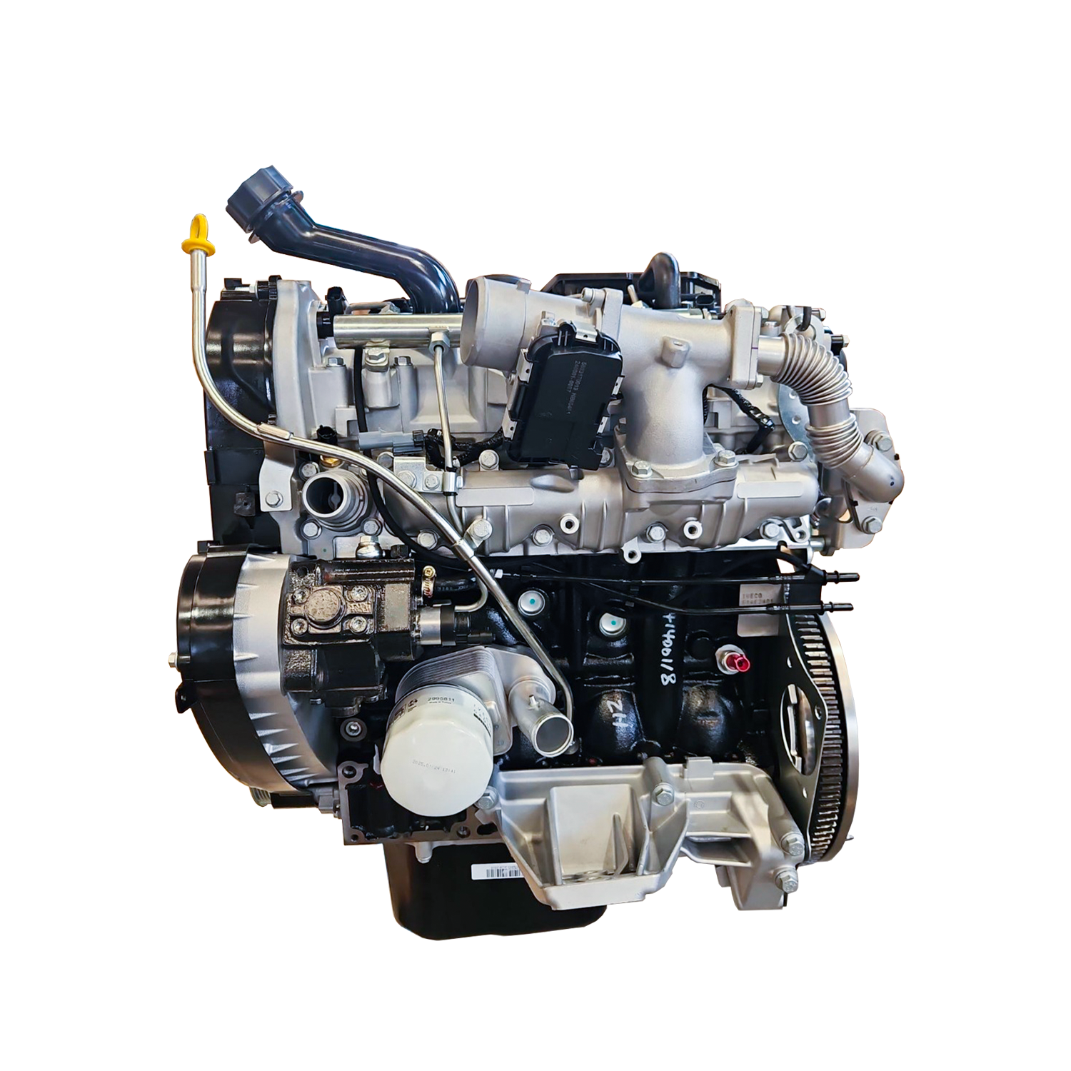 New engine F1AE3481D Fiat Ducato : Iveco Daily 2.3 Diesel Mjt turbomotor milano